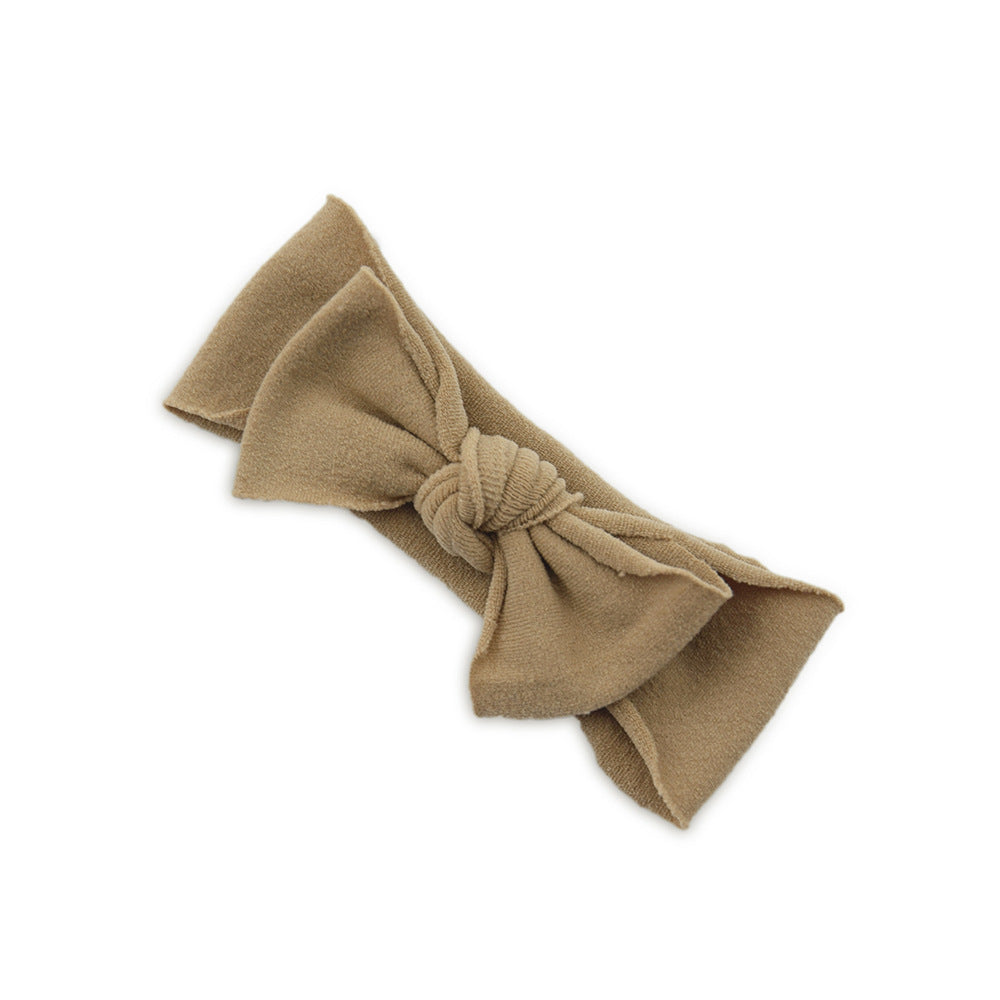 Baby Hair Accessories Solid Color Knotted Headband Baby Hair Accessories Solid Color Knotted Headband